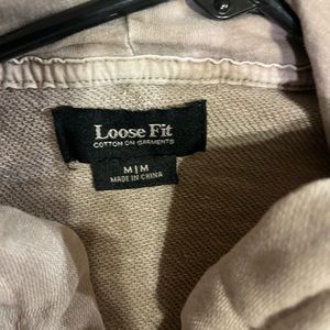 loose fit medium hoodie